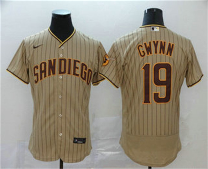 2020 San Diego Padres #19 Tony Gwynn Gray Stitched MLB Flex Base Nike Jersey