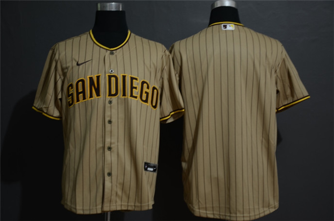 2020 San Diego Padres Blank Gray Stitched MLB Cool Base Nike Jersey