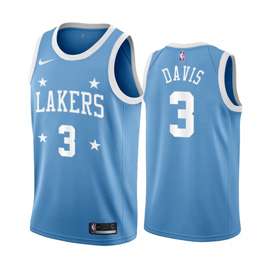 2020 Nike Lakers #3 Anthony Davis Blue Minneapolis All-Star Classic NBA Jersey