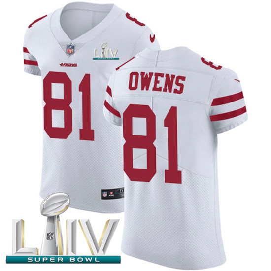 2020 Nike 49ers #81 Jordan Matthews White Super Bowl LIV Men's Stitched NFL Vapor Untouchable Elite