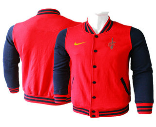 Cleveland Cavaliers Red Stitched NBA Jacket