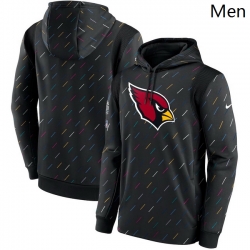 Arizona Cardinals Nike Charcoal 2021 Crucial Catch Therma Pullover Hoodie