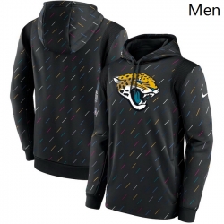 Jacksonville Jaguars Nike Charcoal 2021 Crucial Catch Therma Pullover Hoodie