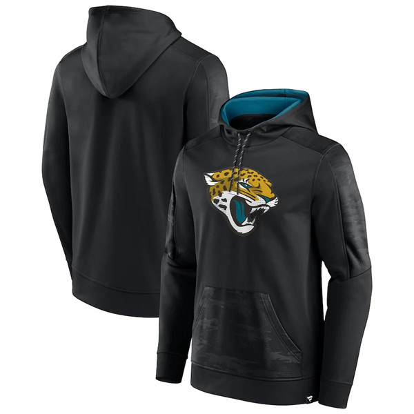 Jacksonville Jaguars Black On The Ball Pullover Hoodie