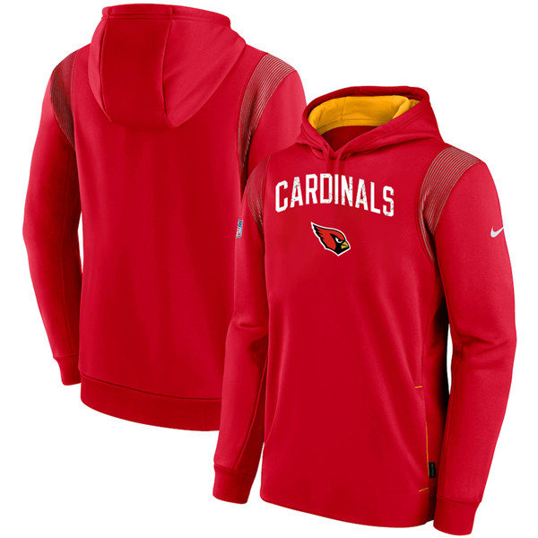 Arizona Cardinals Red On The Ball Pullover Hoodie