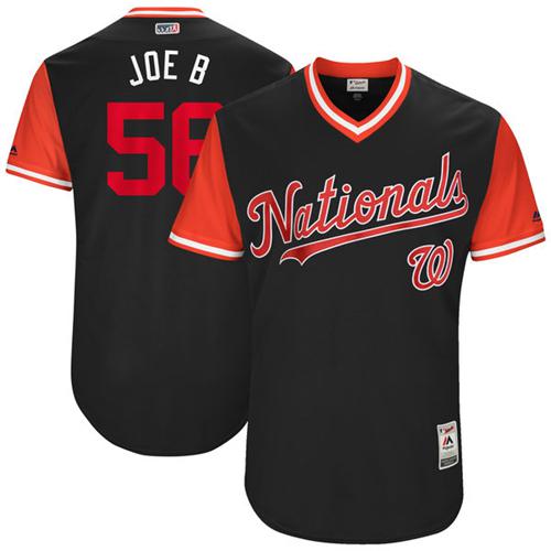 Nationals #56 Joe Blanton Navy "Joe B" Players Weekend Authentic Stitched MLB Jersey