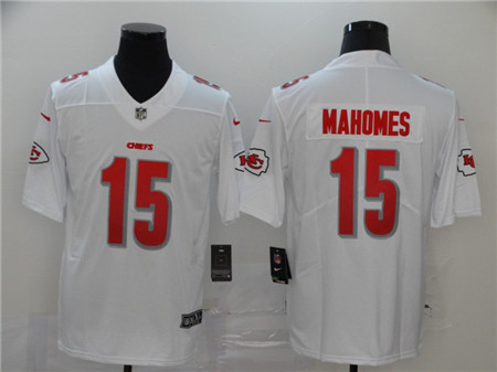 2020 Kansas City Chiefs #15 Patrick Mahomes NFL Pro Line White Jersey