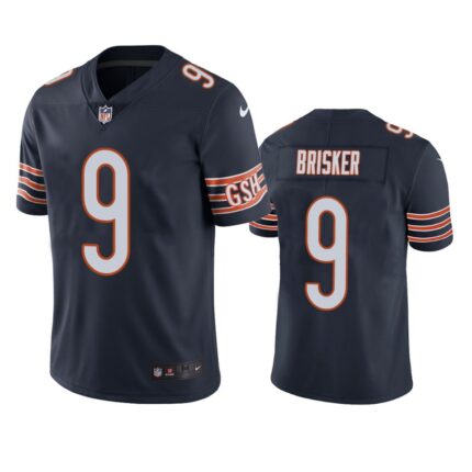 Chicago Bears #9 Jaquan Brisker Navy Vapor untouchable Limited Stitched Jersey