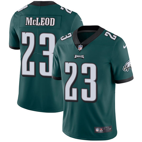 Nike Eagles #23 Rodney McLeod Jr Midnight Green Team Color Men's Stitched NFL Vapor Untouchable Limi