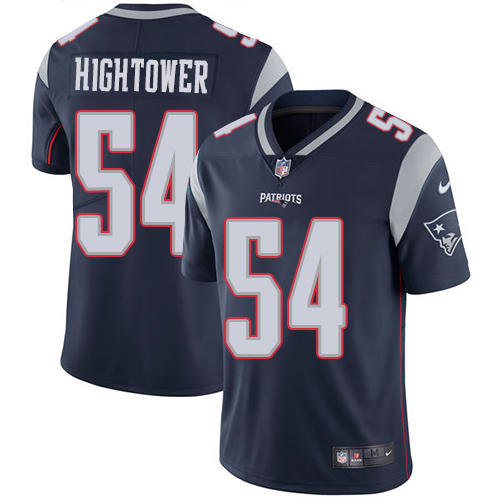 Nike Patriots #54 Dont'a Hightower Navy Blue Team Color Men's Stitched NFL Vapor Untouchable Limited