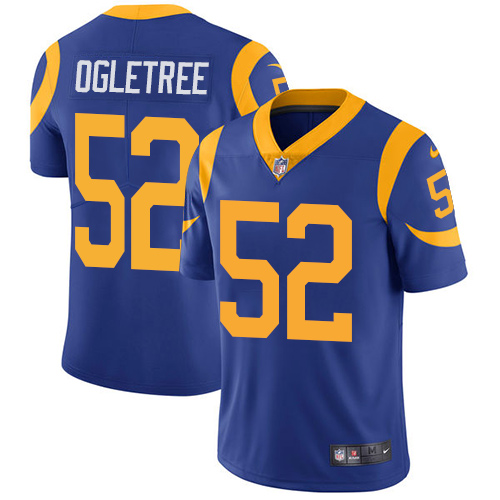 Nike Rams #52 Alec Ogletree Royal Blue Alternate Men's Stitched NFL Vapor Untouchable Limited Jersey