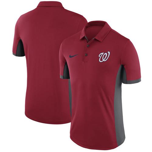 Washington Nationals Nike Red Franchise Polo