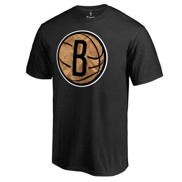 Brooklyn Nets Black Hardwood T-Shirt