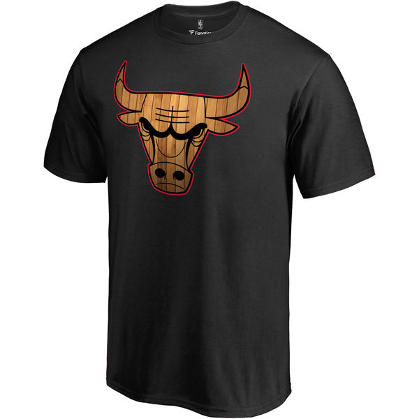 Chicago Bulls Black Hardwood T-Shirt