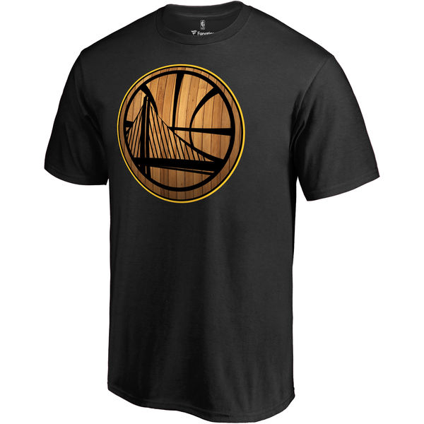 Golden State Warriors Black Hardwood T-Shirt