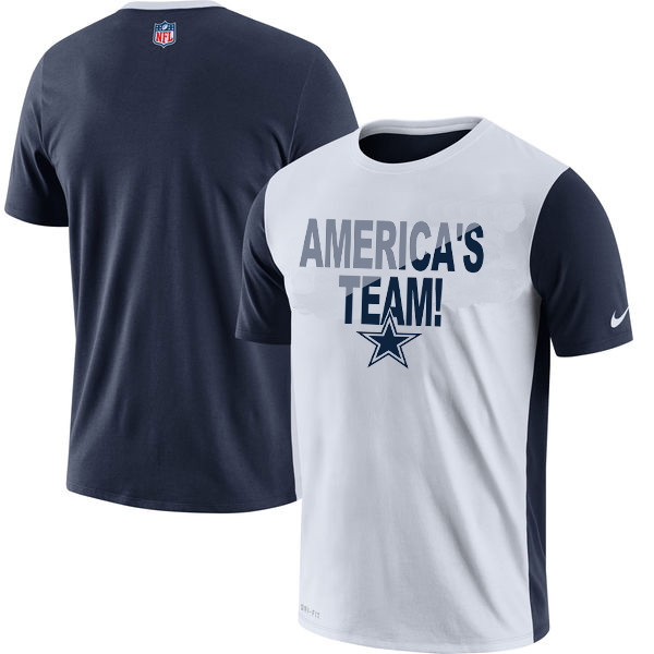 Dallas Cowboys Performance T Shirt White