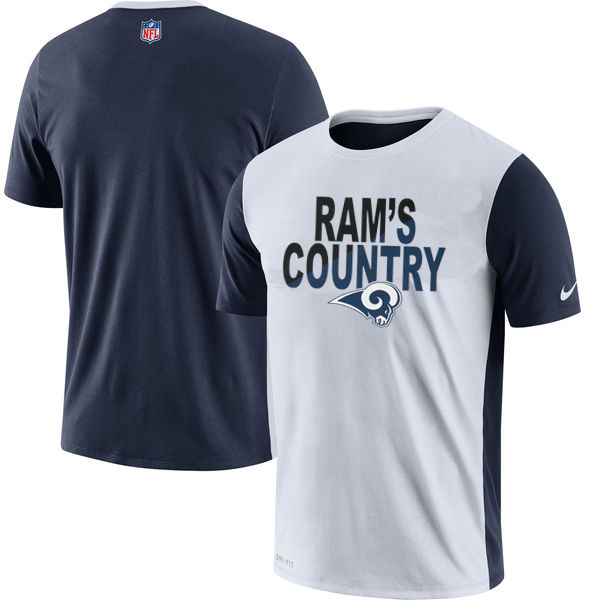 Los Angeles Rams Performance T Shirt White