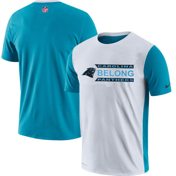 Carolina Panthers Performance T Shirt White