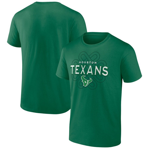 Houston Texans Kelly Green Celtic Knot T-Shirt